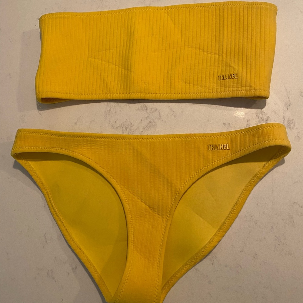 triangl bathing suit